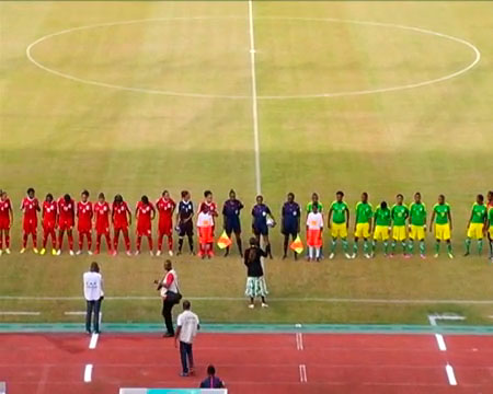 Fútbol: Nzalang Femenino VS Congo Brazzaville - 1ª Parte