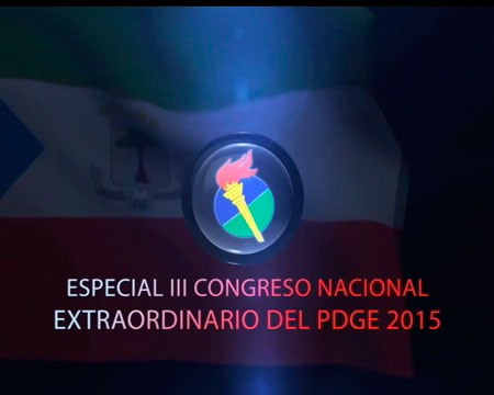 Especial III Congreso Nacional Extraordinario del PDGE 2015 - Comisión Técnica de Prensa